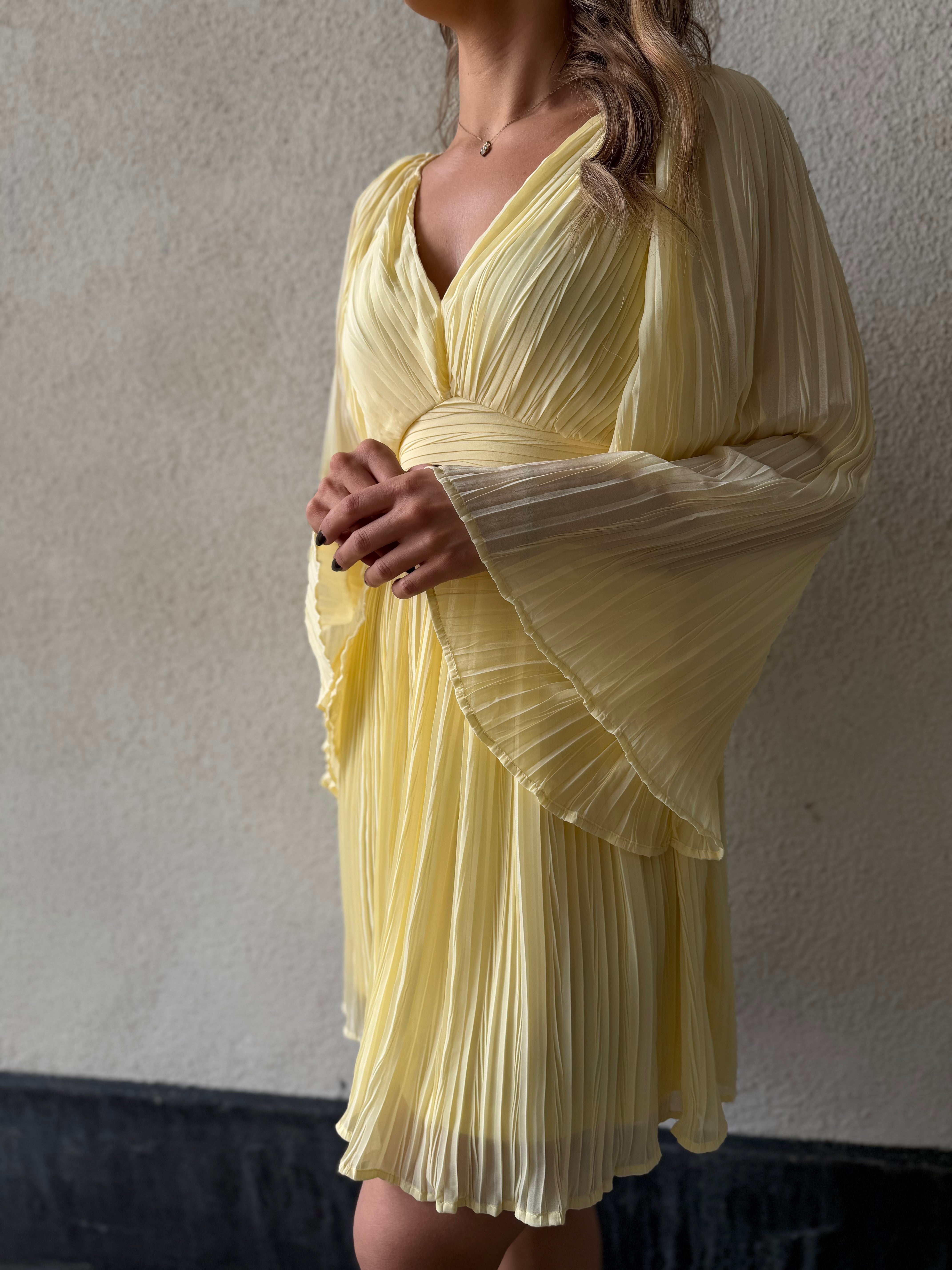 VMDORA Short Dress - Flan